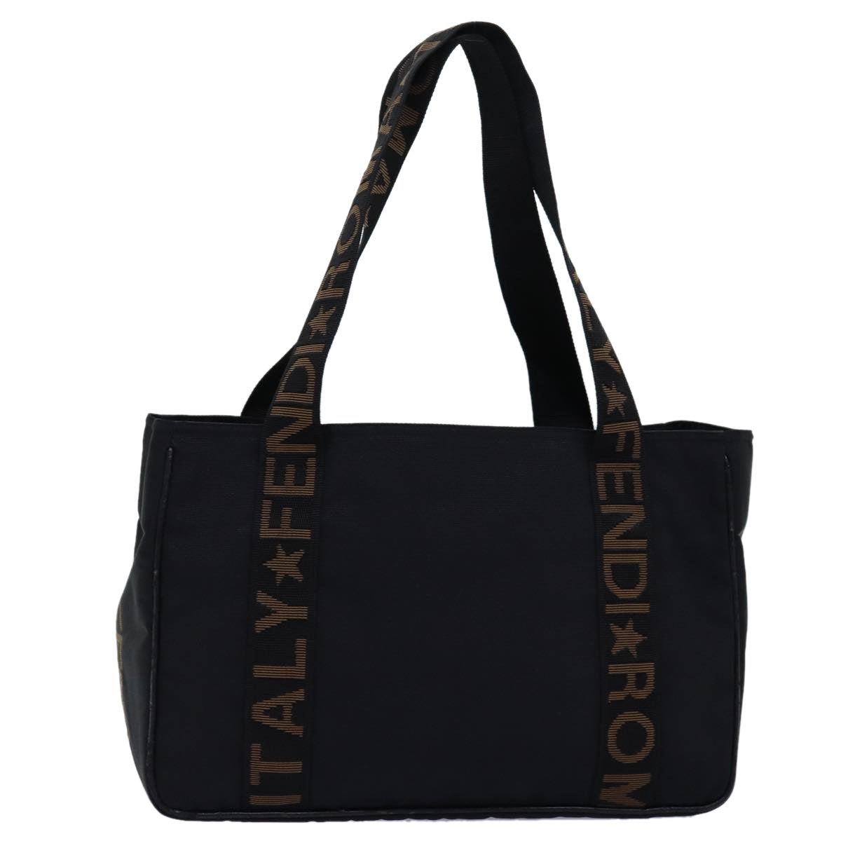 FENDI Tote Bag Nylon Black bs14772