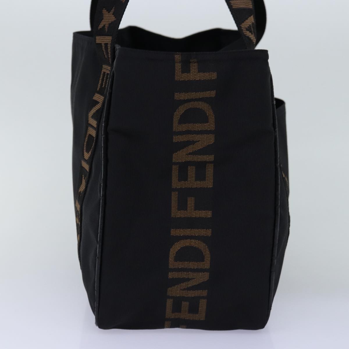 FENDI Tote Bag Nylon Black bs14772