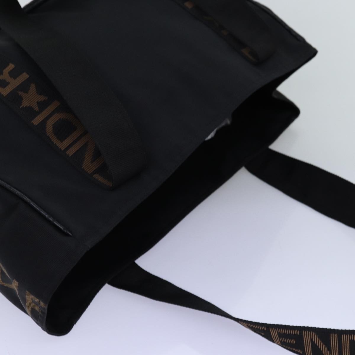 FENDI Tote Bag Nylon Black bs14772