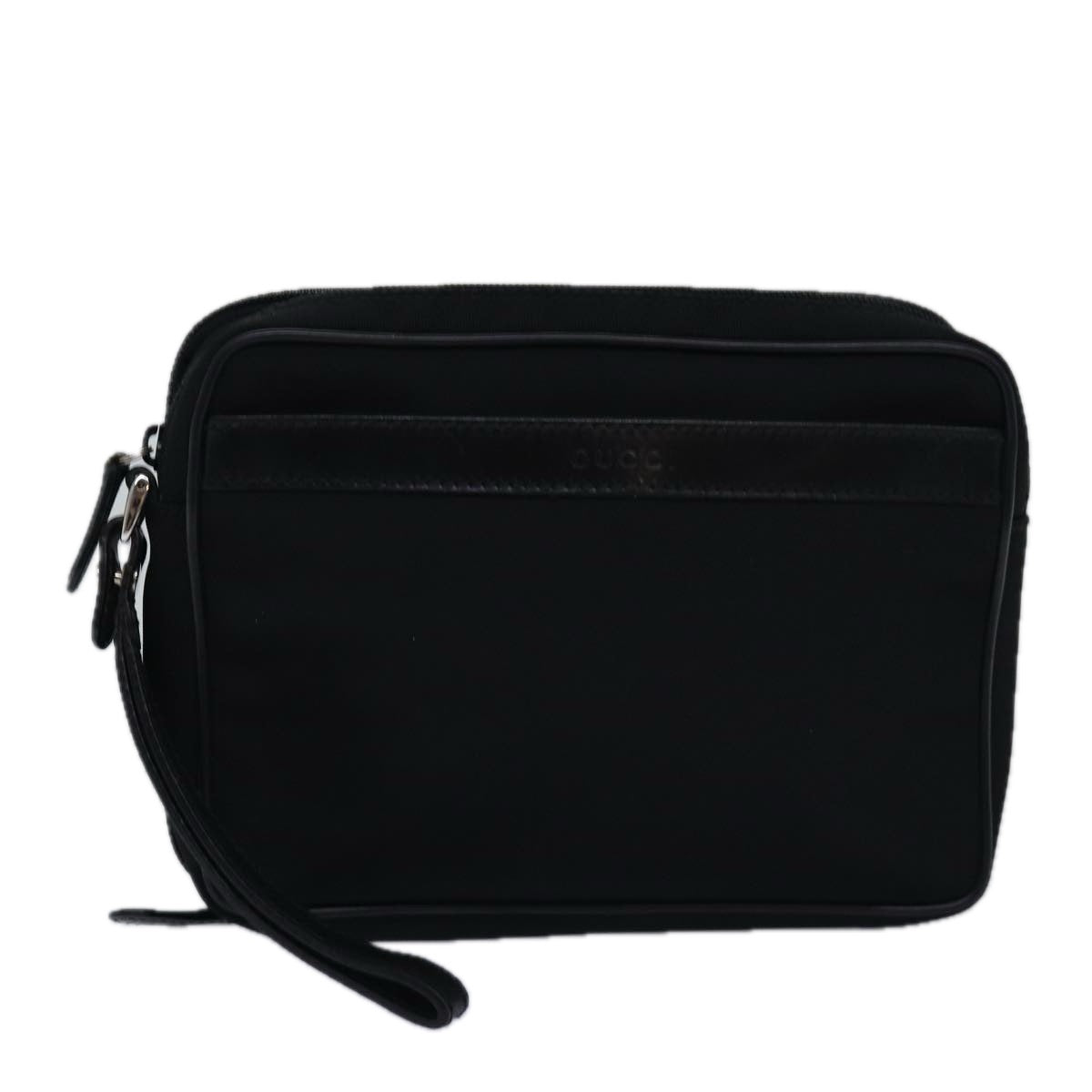 GUCCI Clutch Bag Nylon Black 018 2020 3700 bs14886