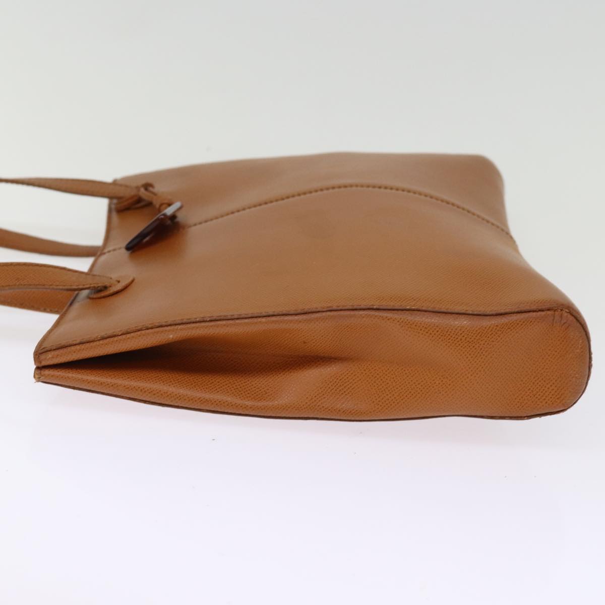 CHANEL Tote Bag Leather Brown CC bs14915