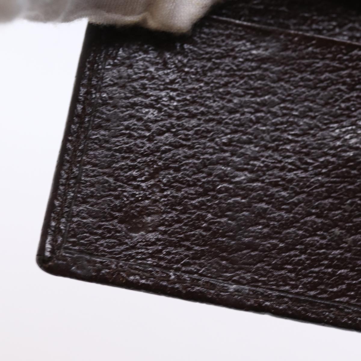 GUCCI Key Case Leather Brown bs15093