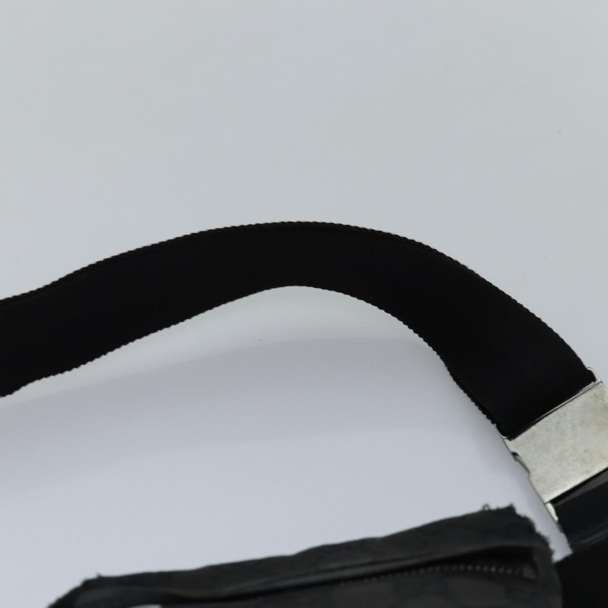GUCCI GG Canvas Waist bag Black 28566 bs15213