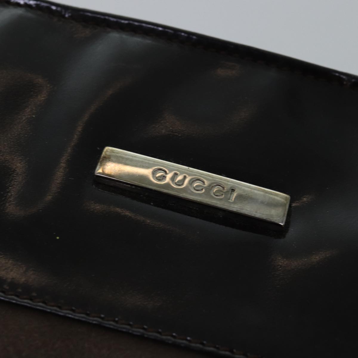 GUCCI Shoulder Bag Suede Brown 000 1448 0555 bs15233
