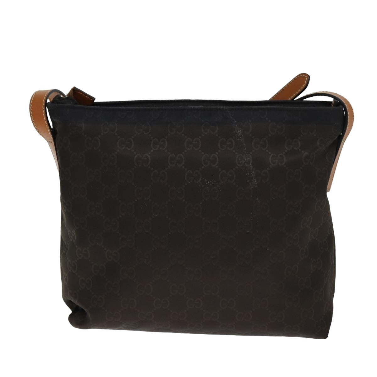 GUCCI GG Canvas Shoulder Bag Brown 314529 bs15251