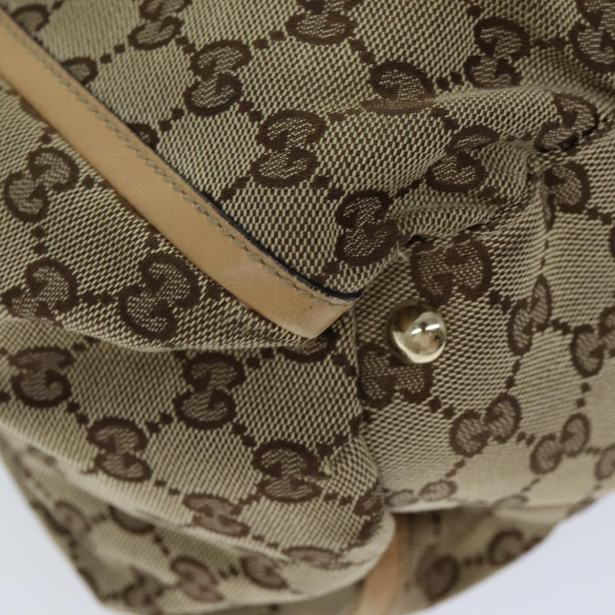GUCCI GG Canvas Abbey Tote Bag Beige 189835 bs15252