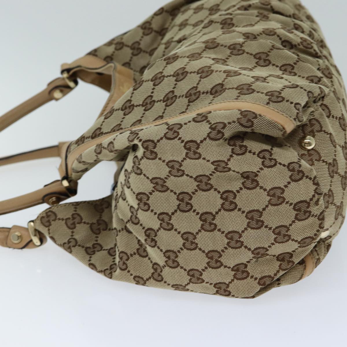 GUCCI GG Canvas Abbey Tote Bag Beige 189835 bs15252