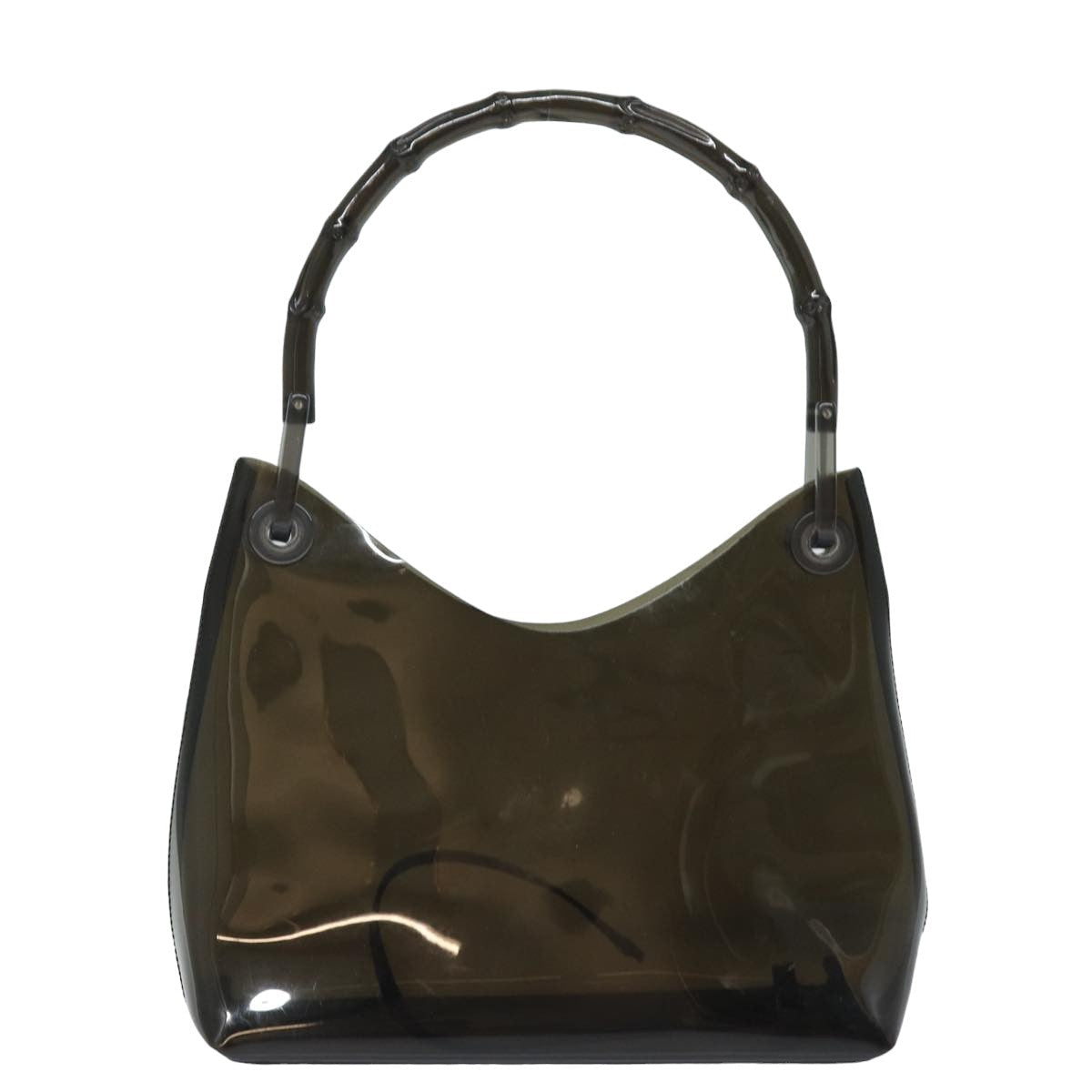 GUCCI Hand Bag Vinyl Black 001 2058 1883 bs15260