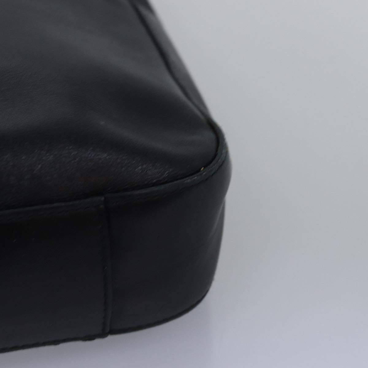 GUCCI Shoulder Bag Leather Black 001 3812 bs15261