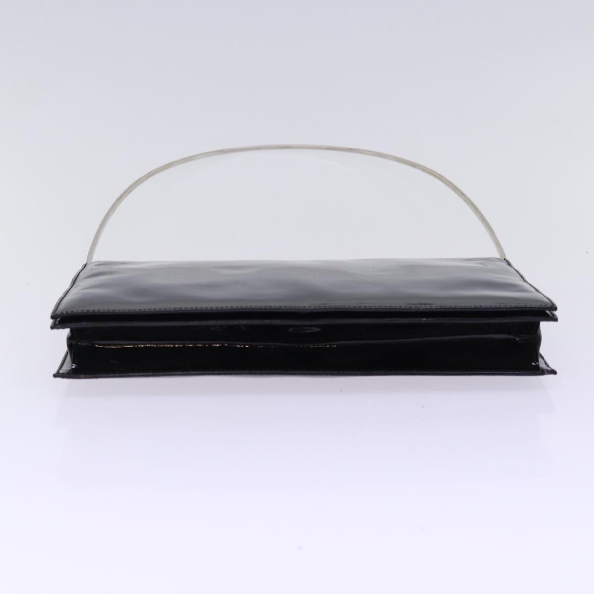 GUCCI Shoulder Bag Enamel Black bs15262