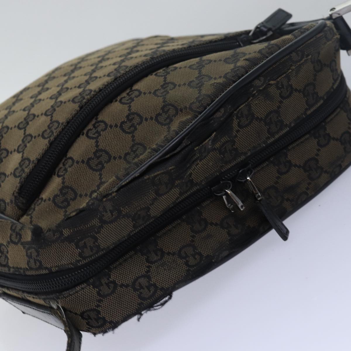 GUCCI GG Canvas Shoulder Bag Brown 018 1604 bs15334