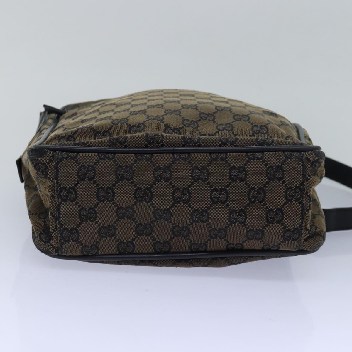 GUCCI GG Canvas Shoulder Bag Brown 018 1604 bs15334
