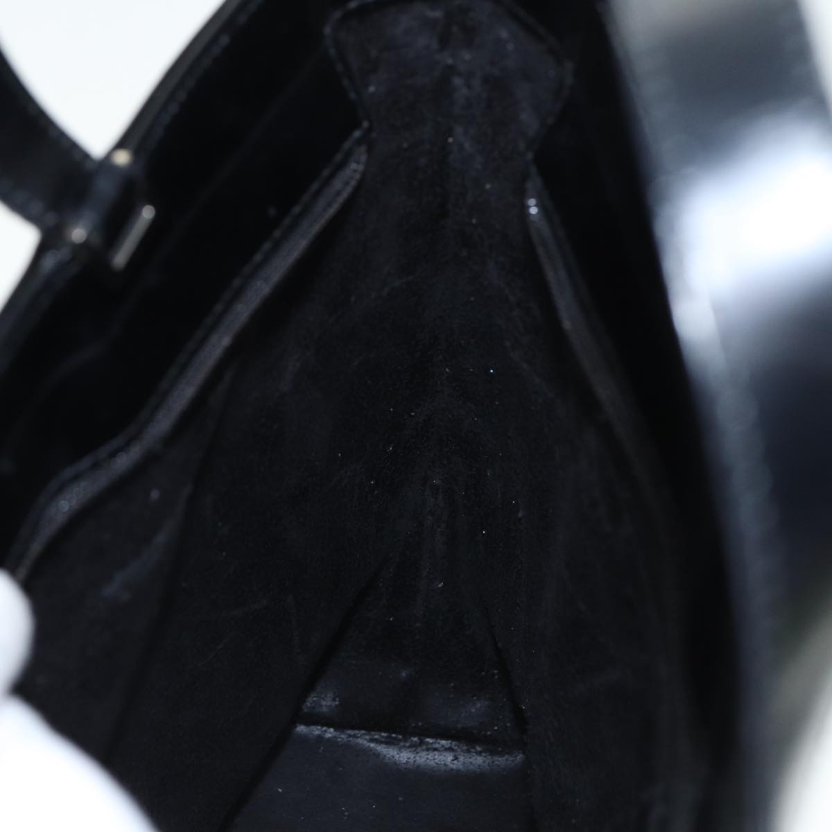 GUCCI Hand Bag Patent leather Black 002 2113 0475 bs15337