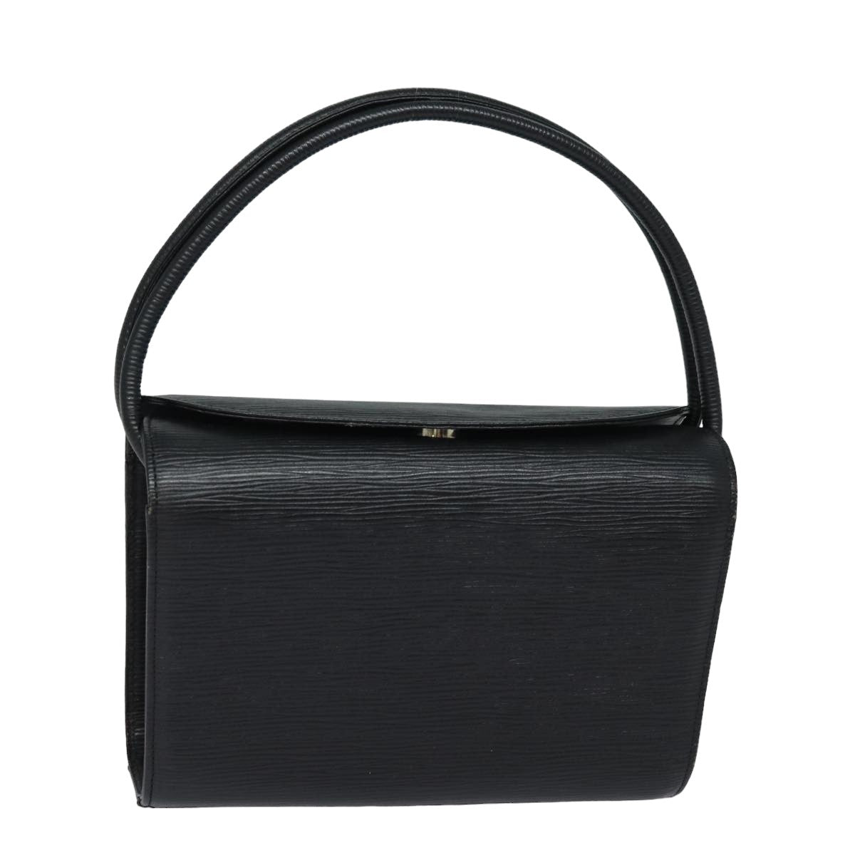 FENDI Hand Bag Leather Black bs15470