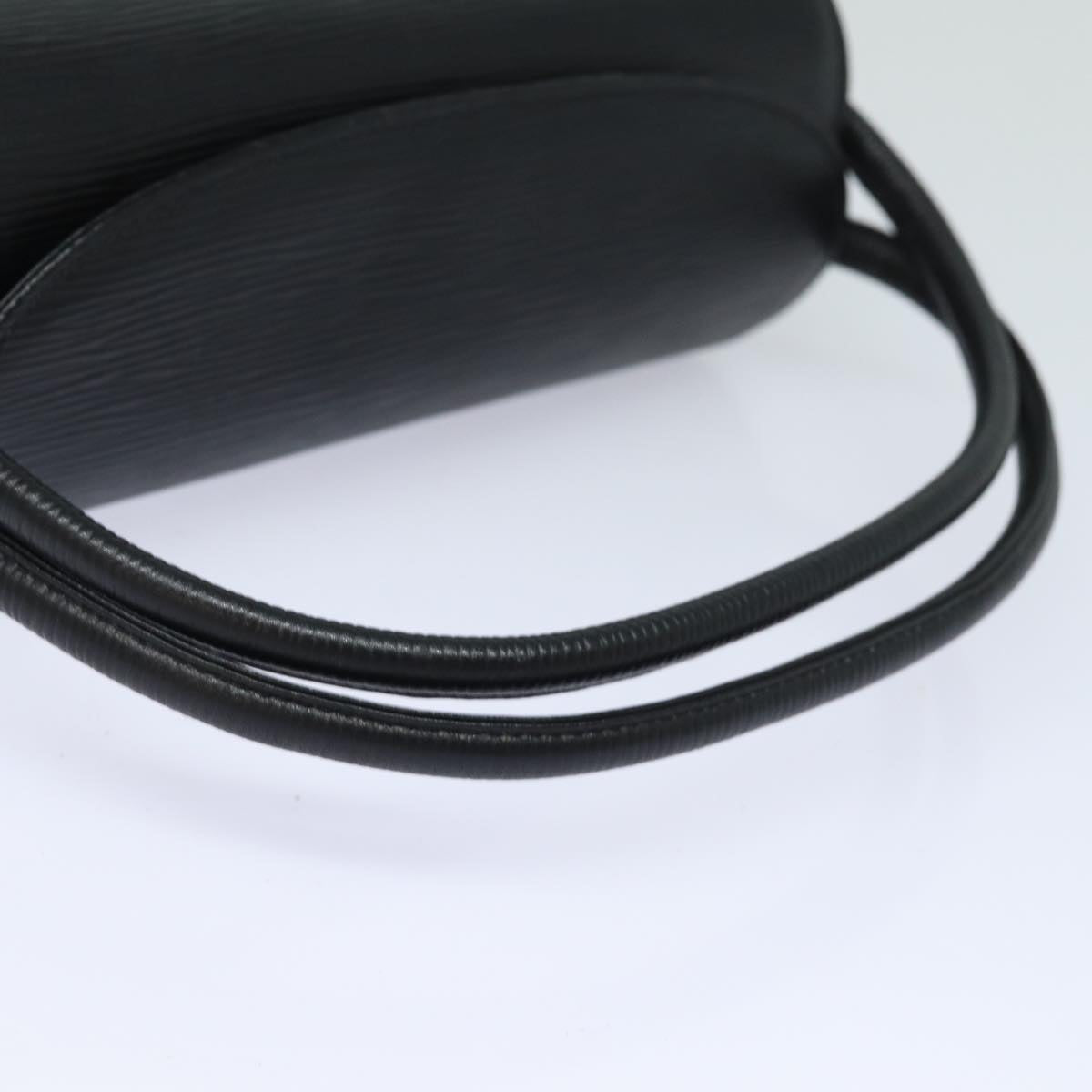FENDI Hand Bag Leather Black bs15470