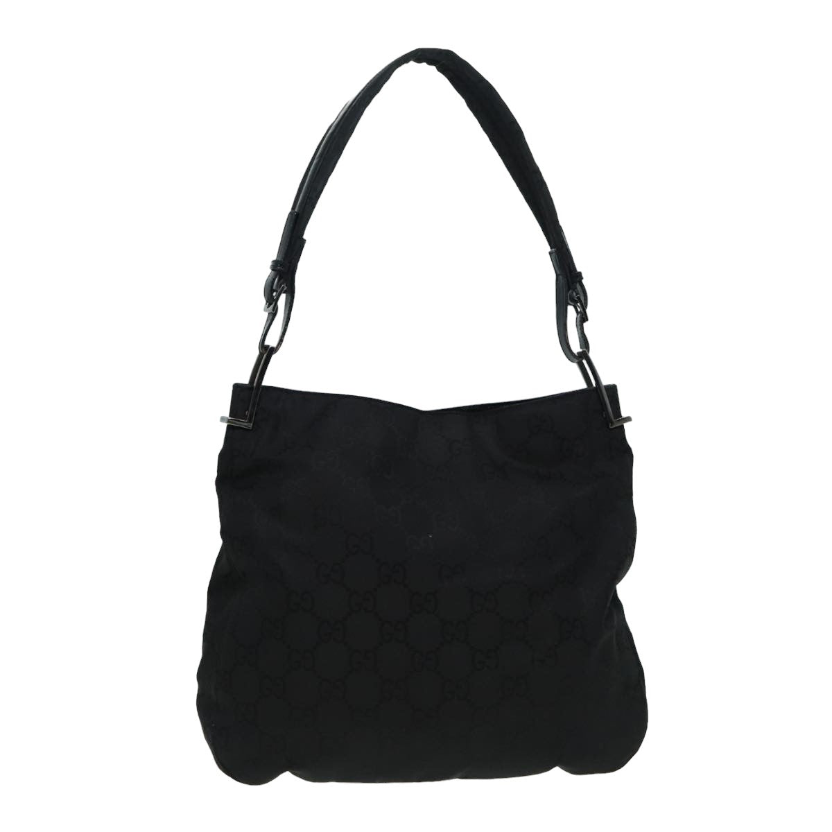 GUCCI GG Canvas Shoulder Bag Black 001 3166 1705 bs15620
