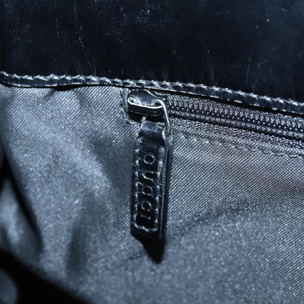 GUCCI GG Canvas Shoulder Bag Black 001 3166 1705 bs15620
