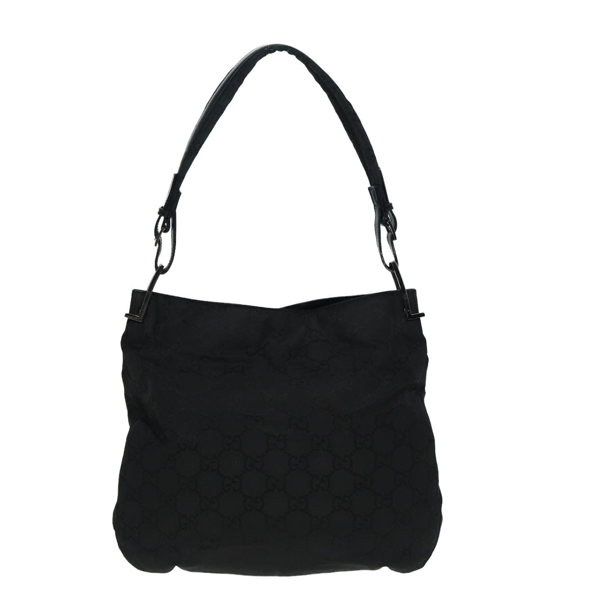 GUCCI GG Canvas Shoulder Bag Black 001 3166 1705 bs15620