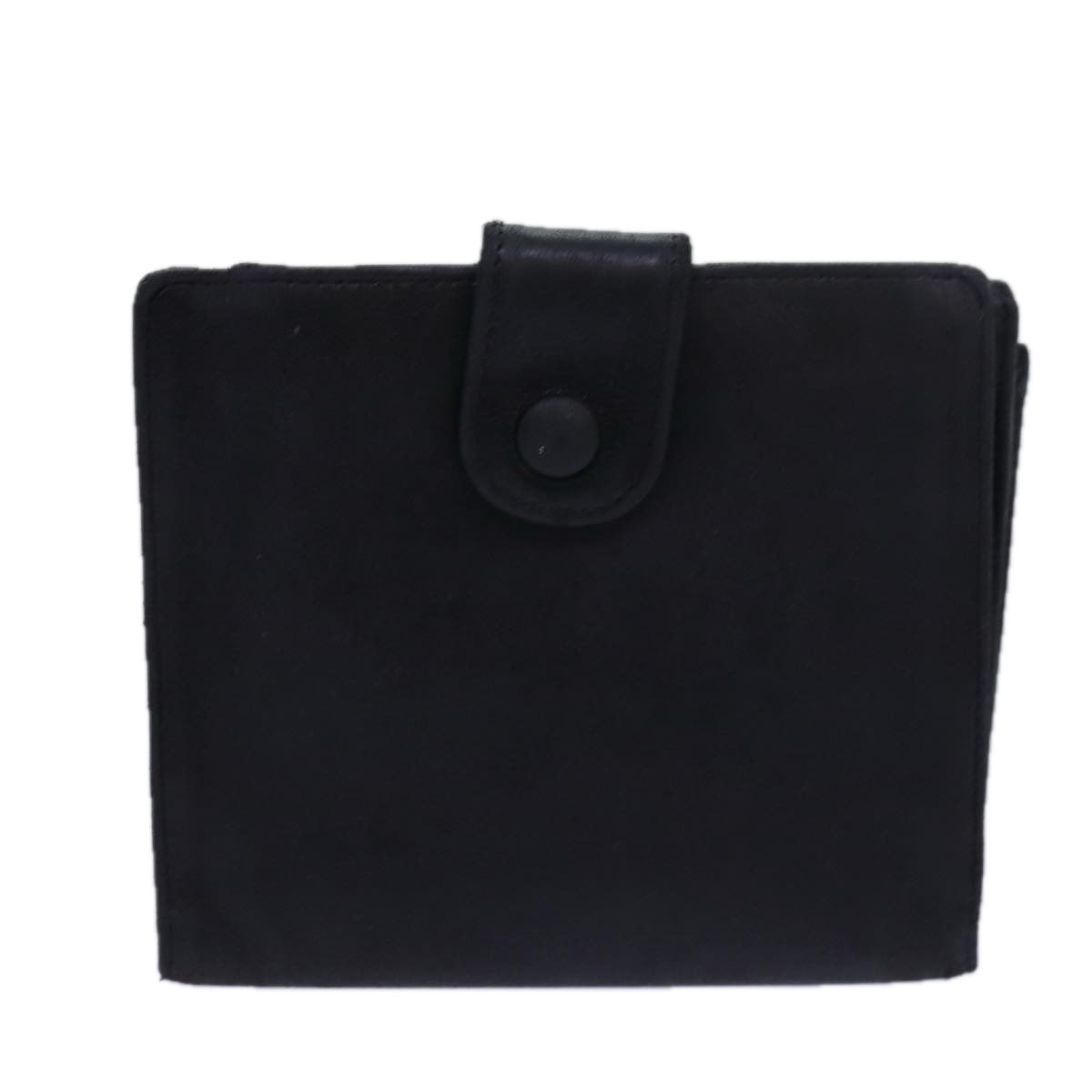CHANEL Wallet Leather Black CC bs15653