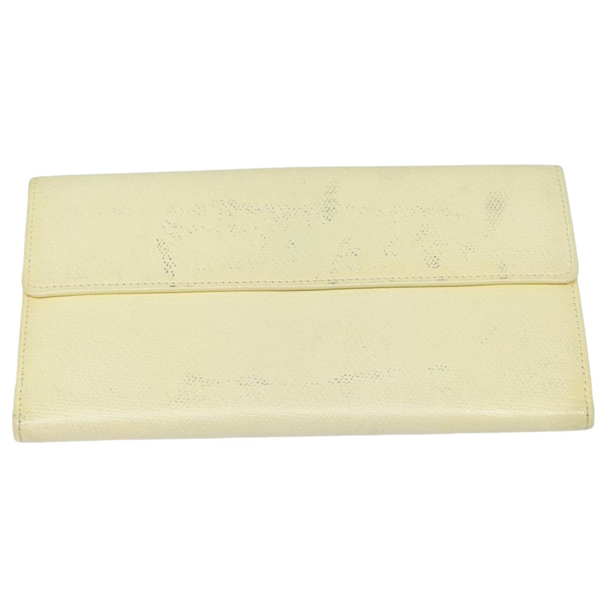 CHANEL COCO Mark Wallet Leather Vanilla CC bs15966