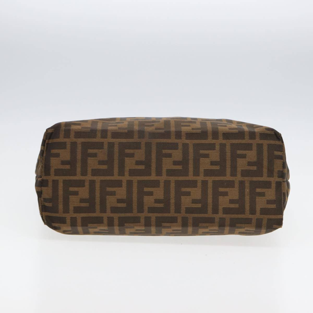 FENDI Zucca Canvas Tote Bag Brown Black bs16071