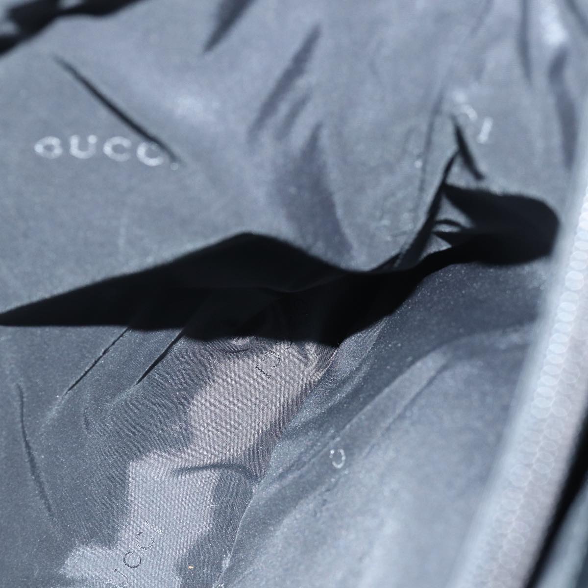 GUCCI Hand Bag Nylon Black 002 1025 bs16082