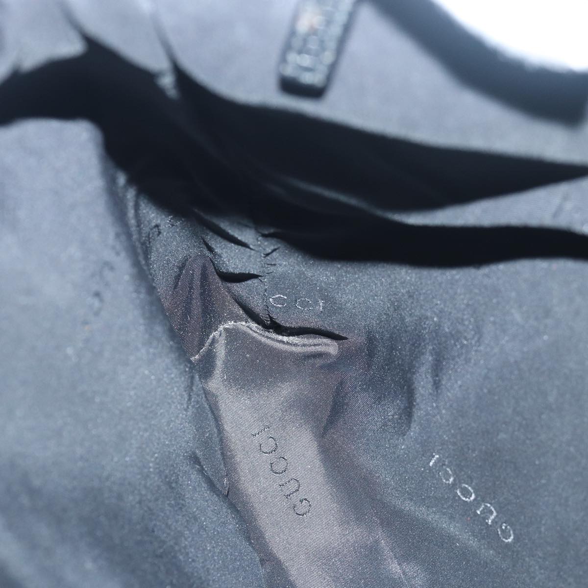 GUCCI Hand Bag Nylon Black 002 1025 bs16082