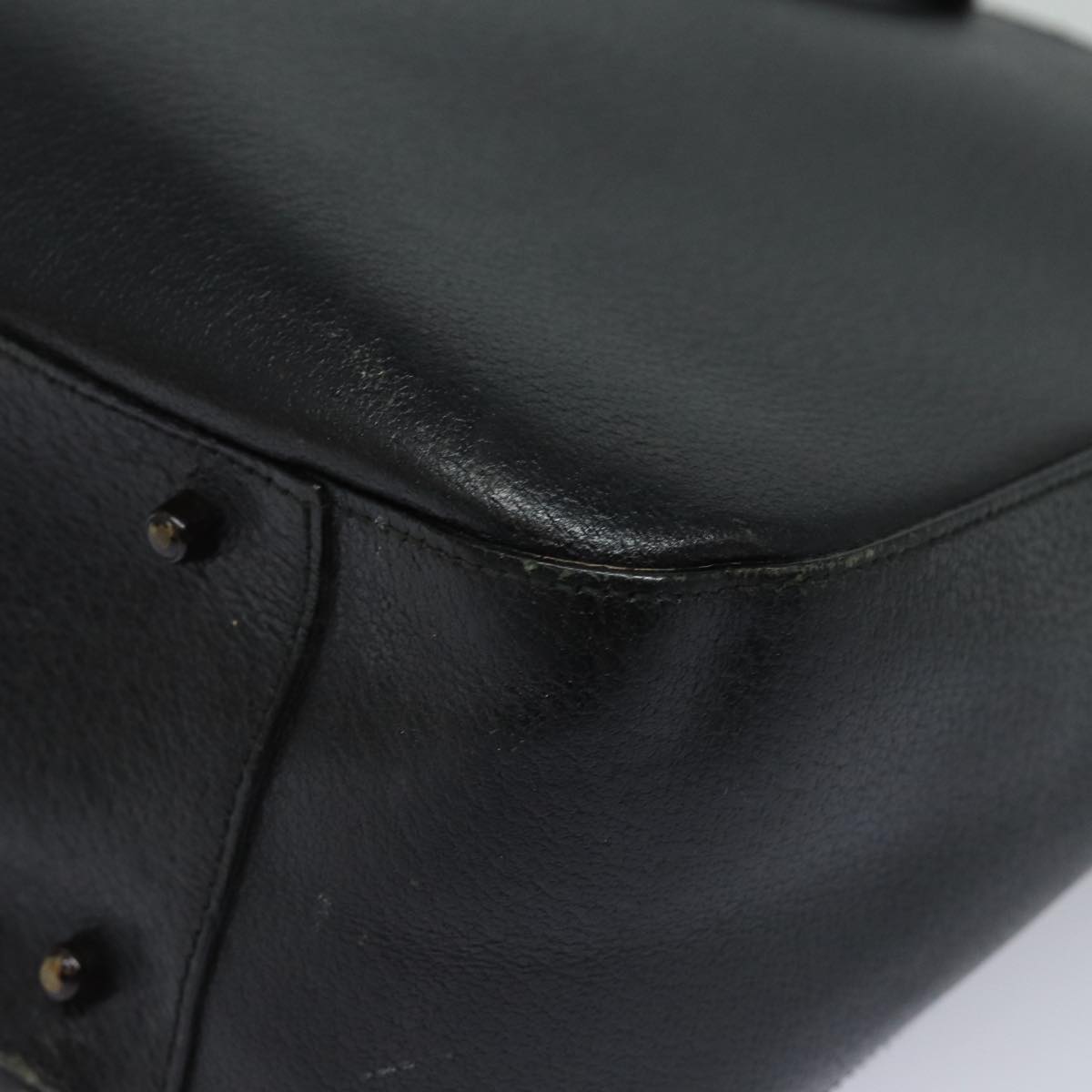GUCCI Hand Bag Leather Black 002.3754.0459 bs16104