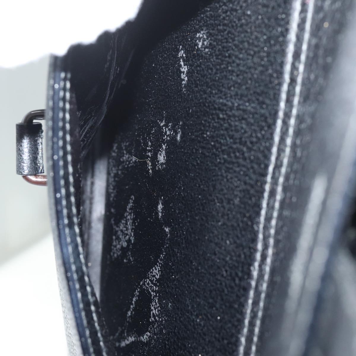 GUCCI Hand Bag Leather Black 002.3754.0459 bs16104
