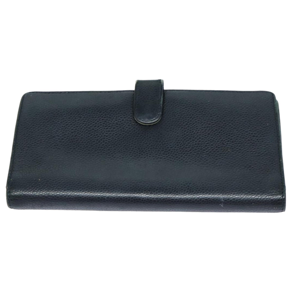 CHANEL COCO Mark Wallet Caviar Skin Black CC bs16186