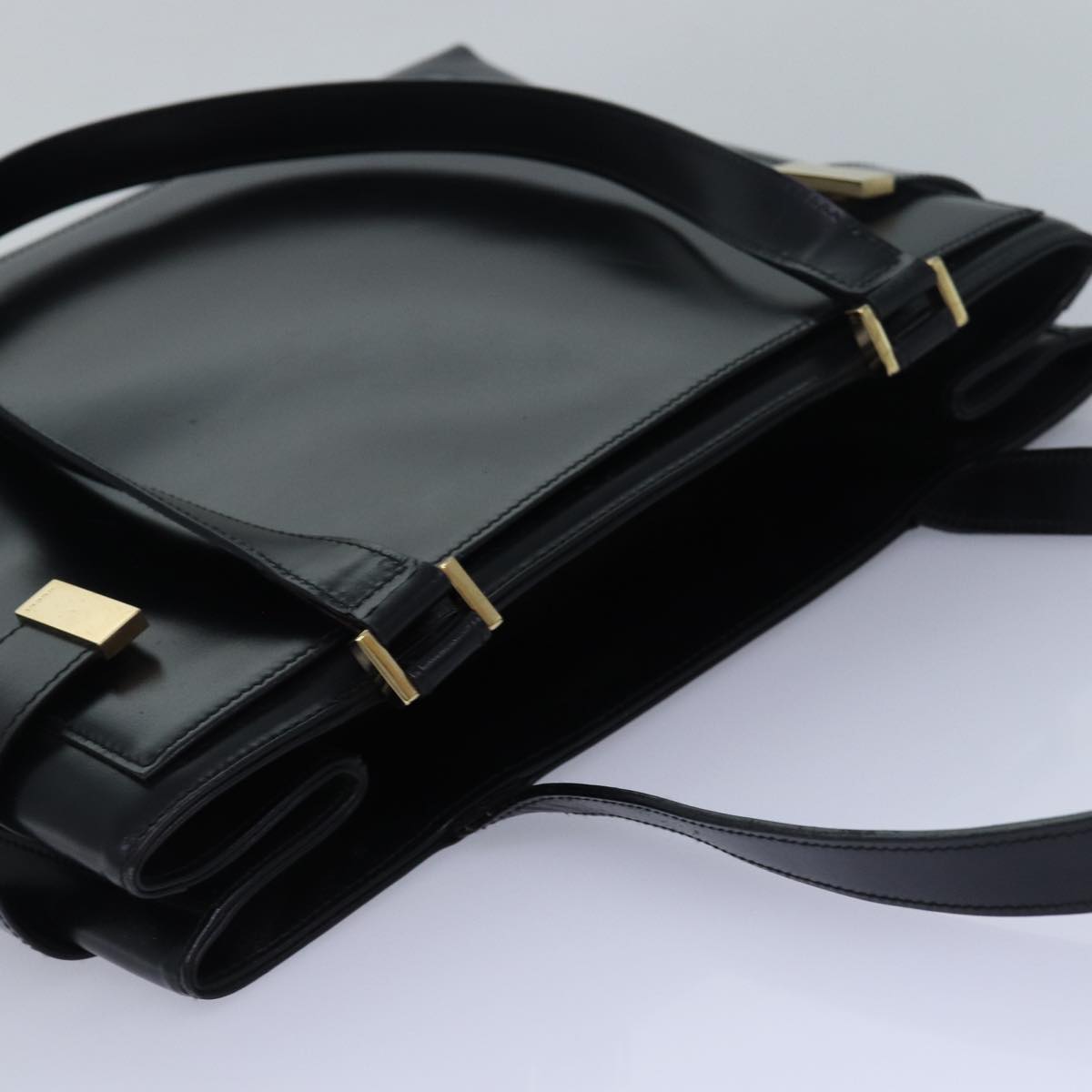 GUCCI Tote Bag Leather Black bs16188