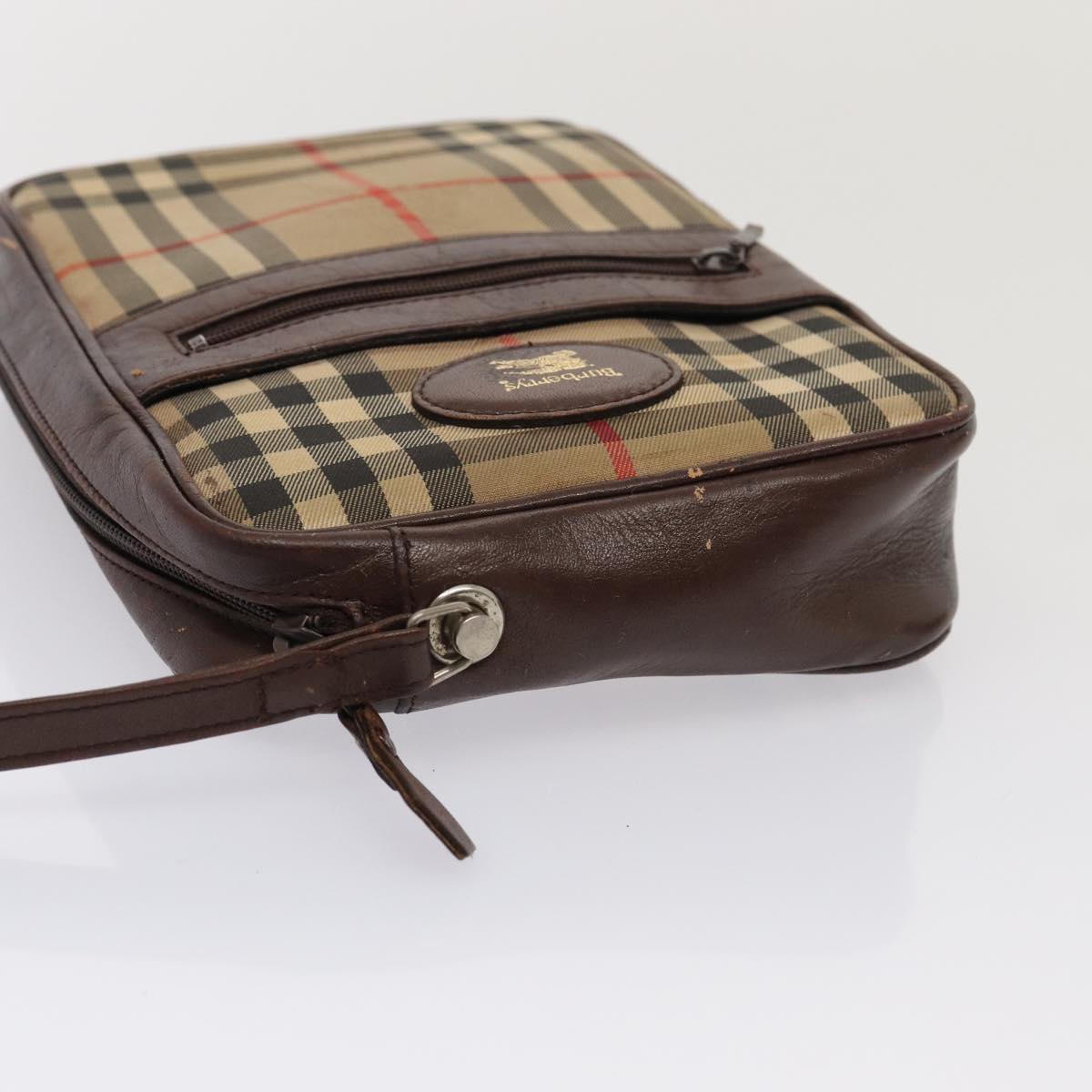 FENDI Burberry PRADA Tote Bag clutch 3Set Brown Black bs16200