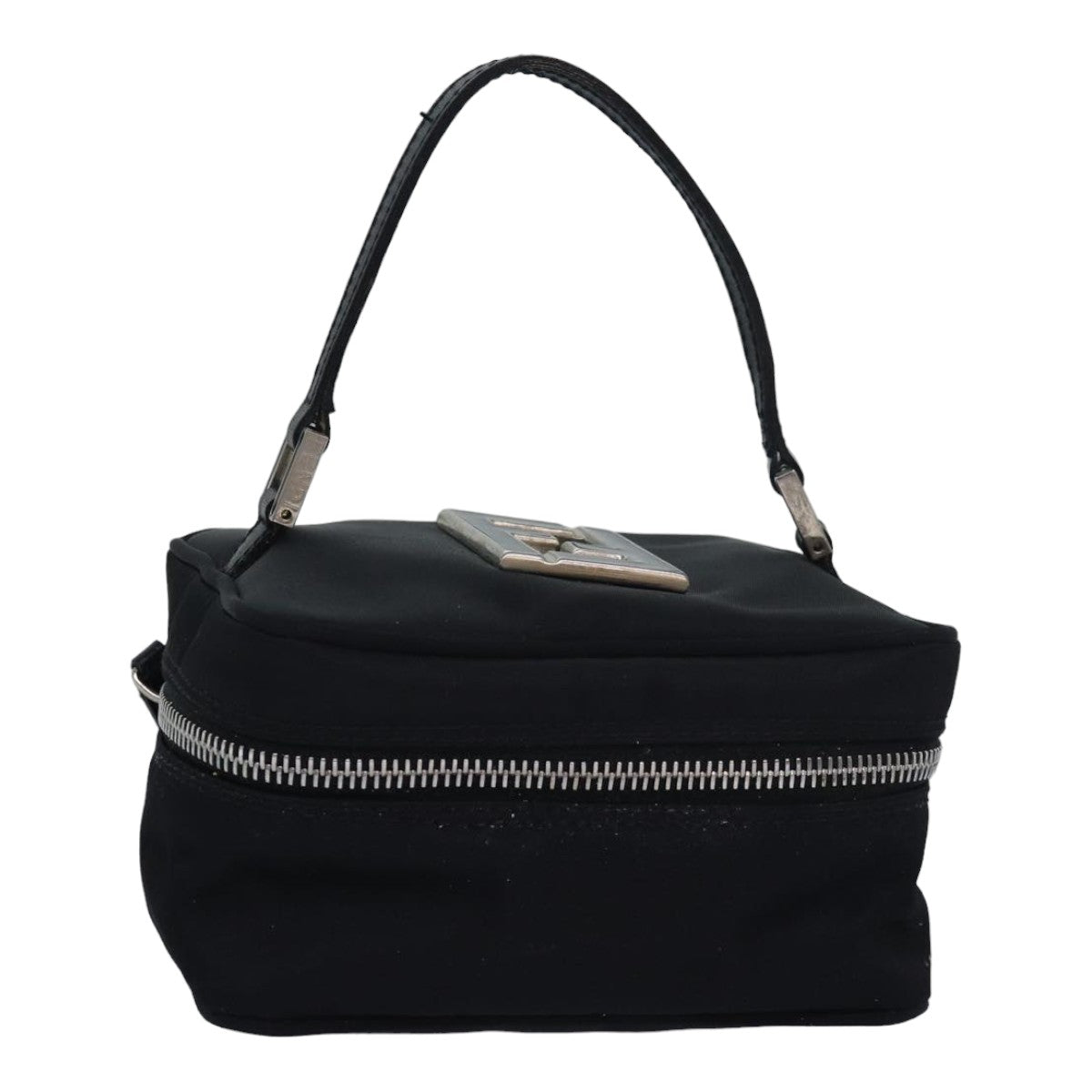 FENDI Vanity Pouch Nylon Black bs16370