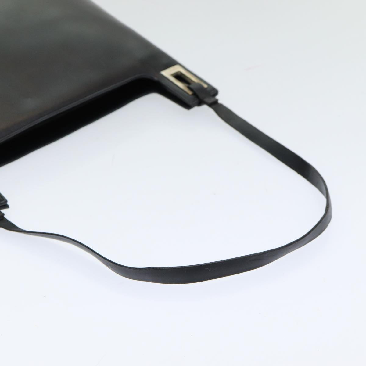 GUCCI Shoulder Bag Leather Black bs16709