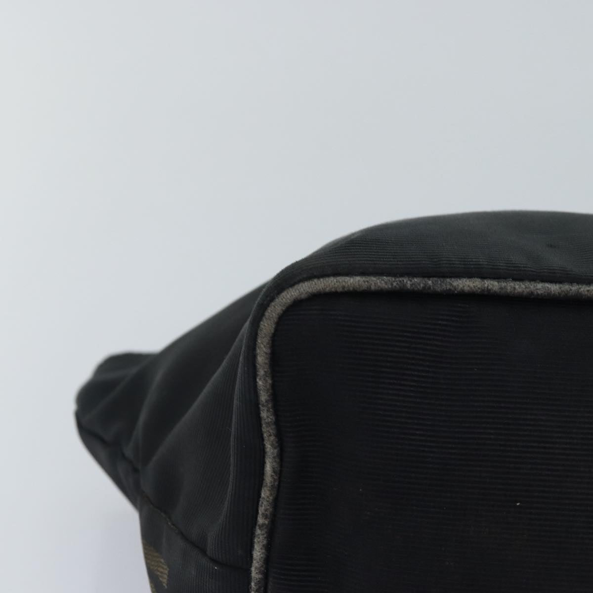 FENDI Hand Bag Nylon Black bs16802