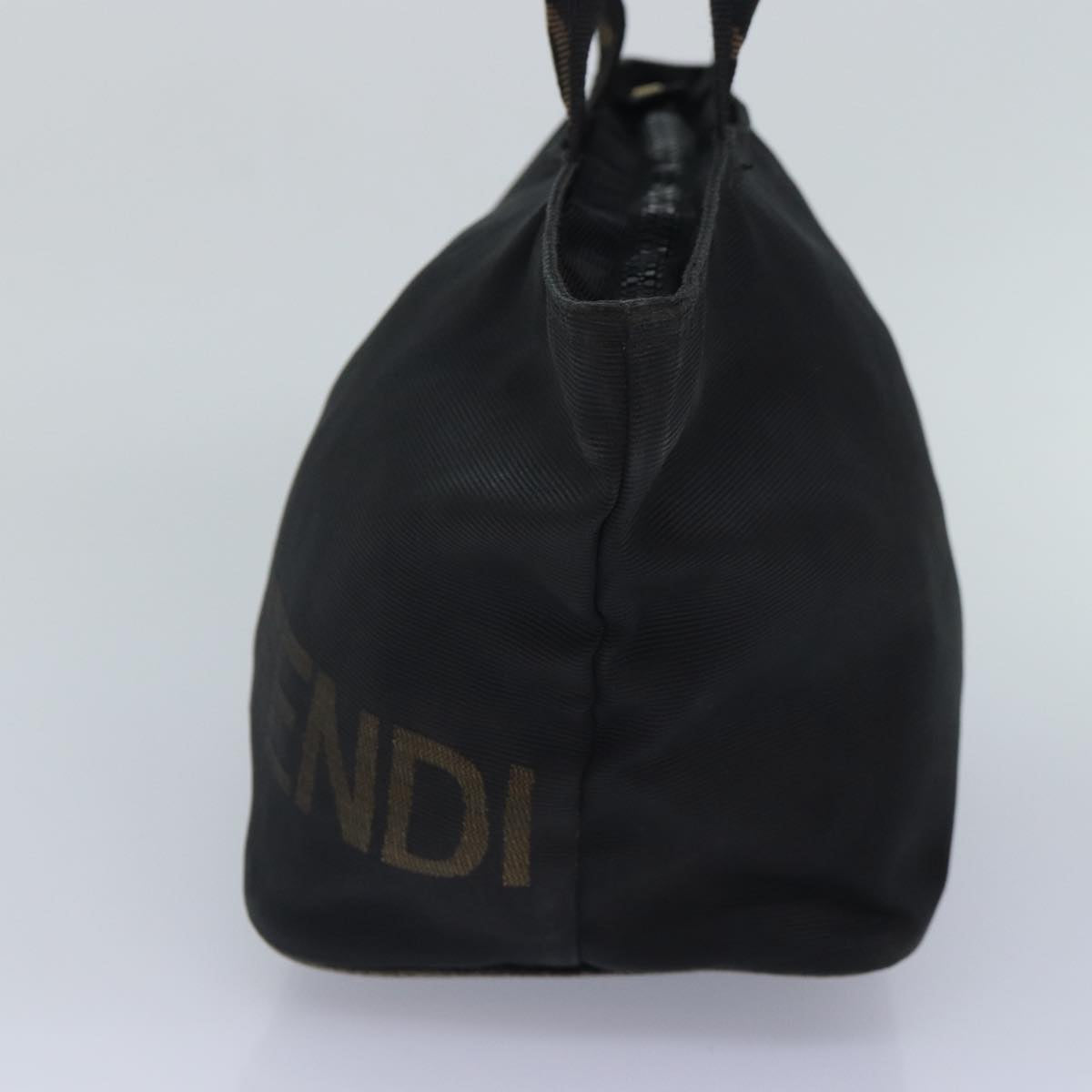FENDI Hand Bag Nylon Black bs16802