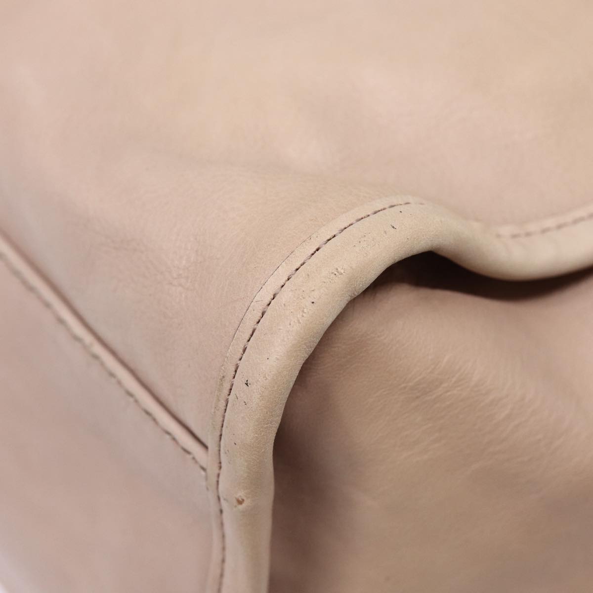 GUCCI Hand Bag Leather Pink Gold 296856 bs16897