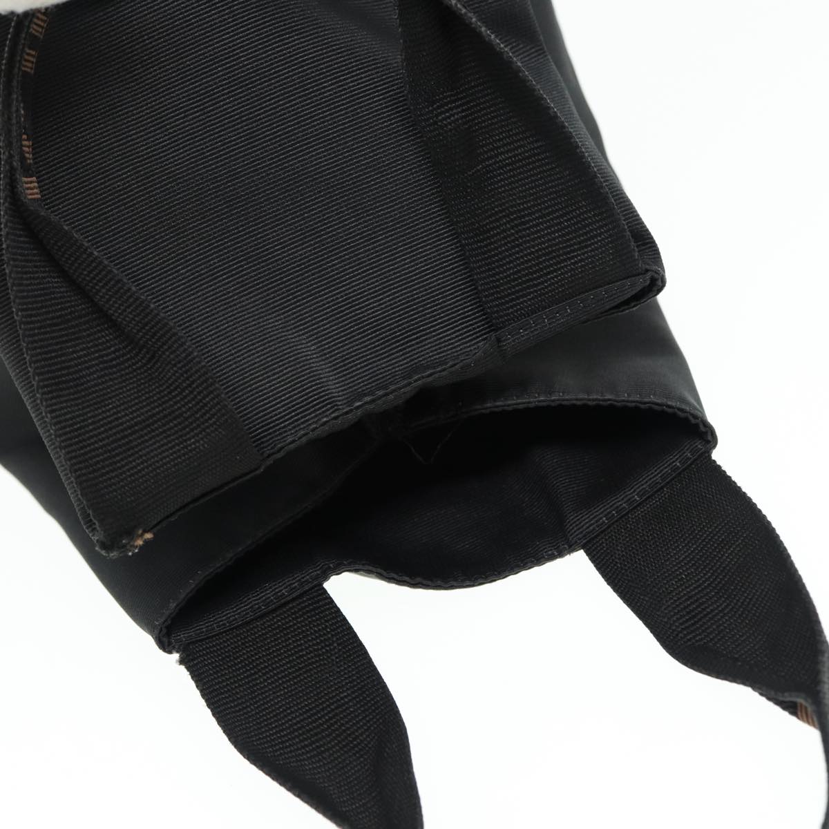 FENDI Hand Bag Nylon Black bs16931