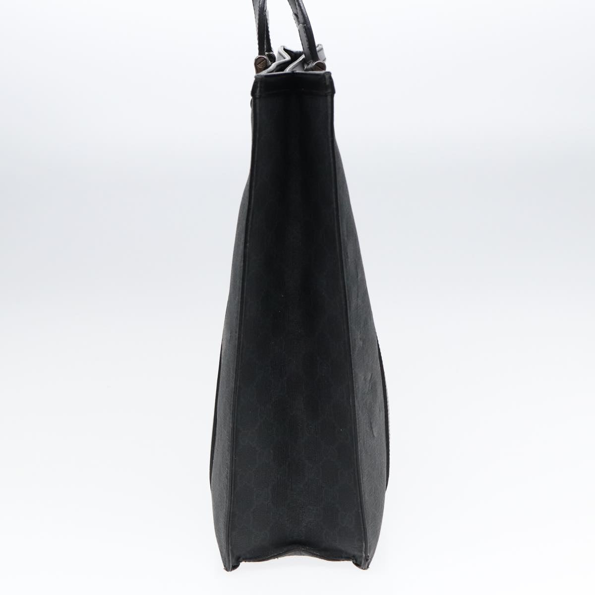 GUCCI GG Canvas Hand Bag Black 322072 bs17120