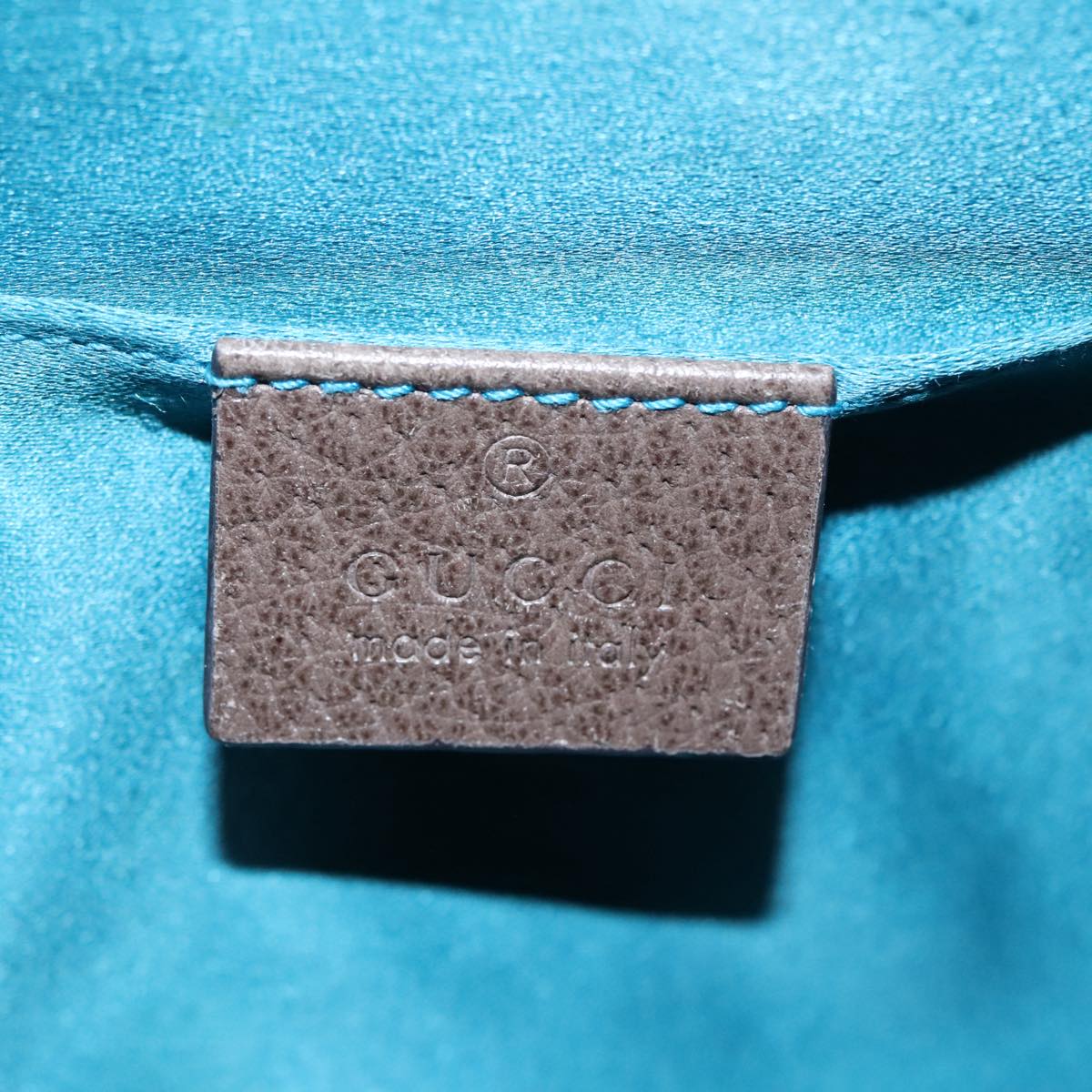 GUCCI GG Supreme Web Sherry Line Shoulder Bag PVC Beige 499621 bs17609