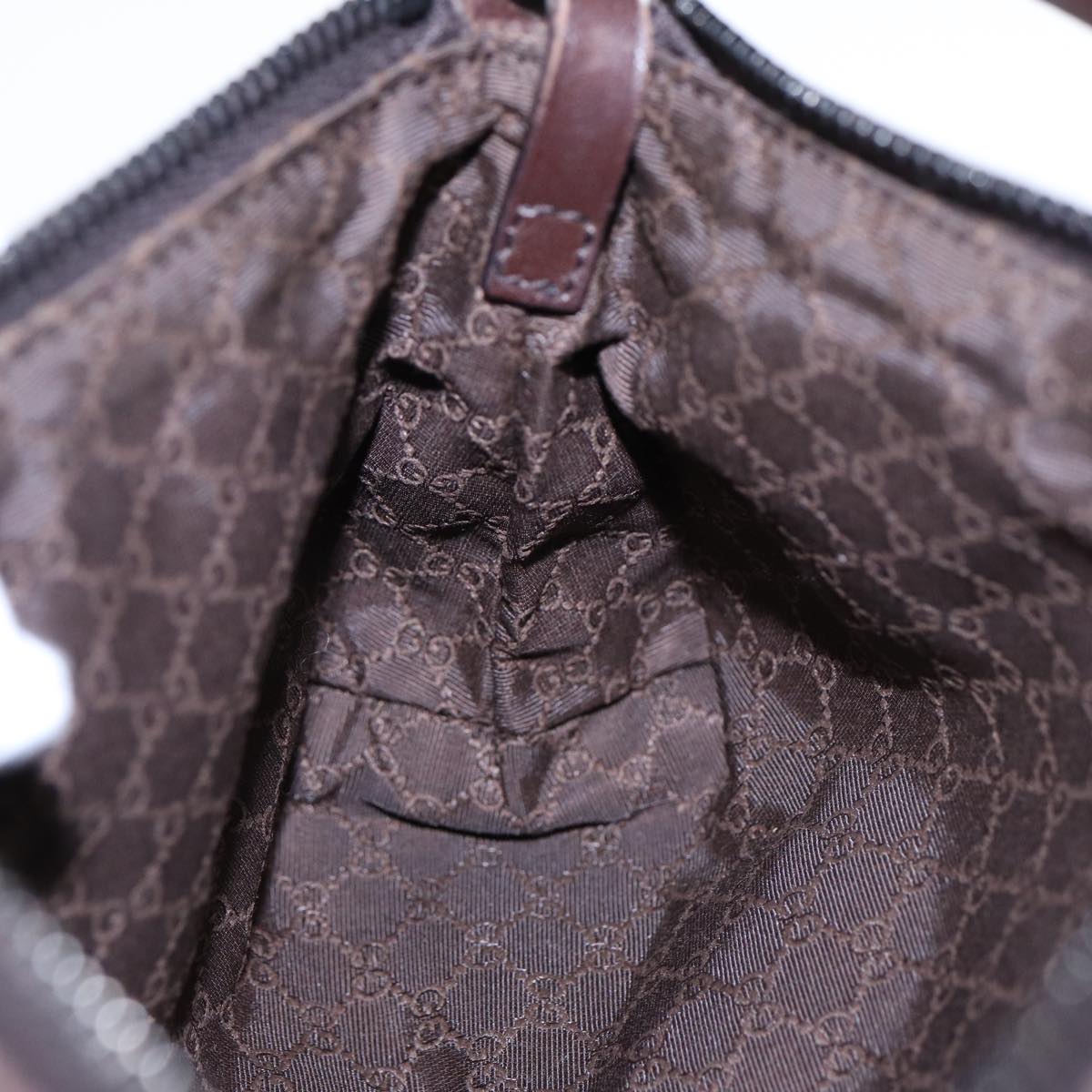 GUCCI Shoulder Bag Canvas Brown 103399 bs17716