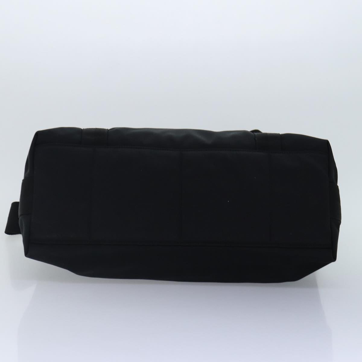 GUCCI Shoulder Bag Nylon Black Silver 122374 bs17862