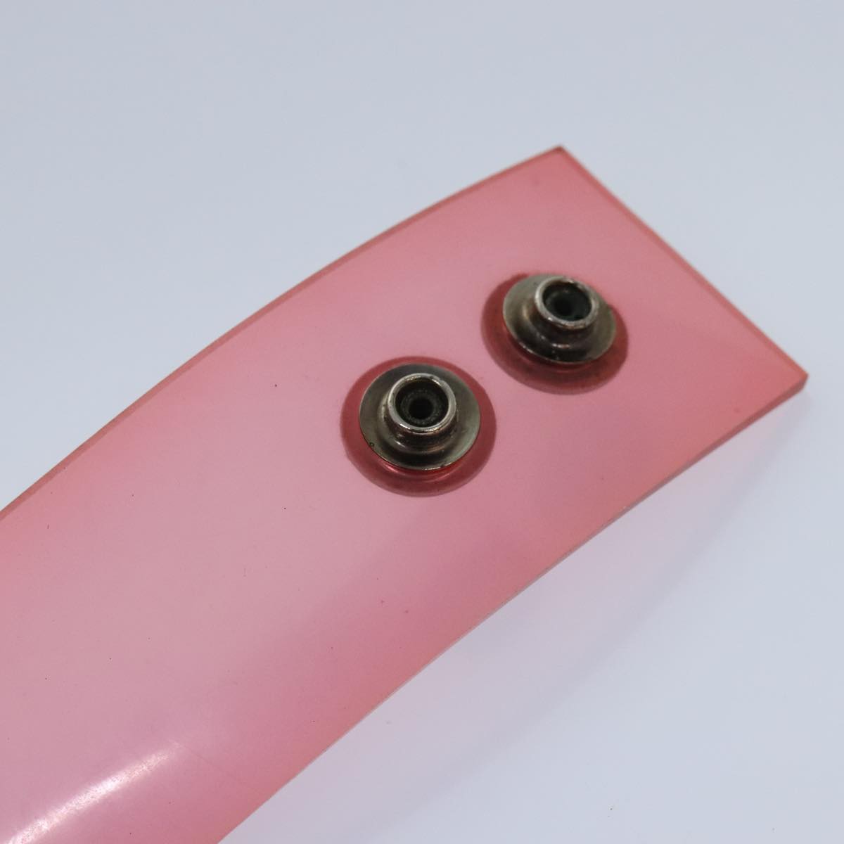 CHANEL Belt Vinyl Pink CC bs17983