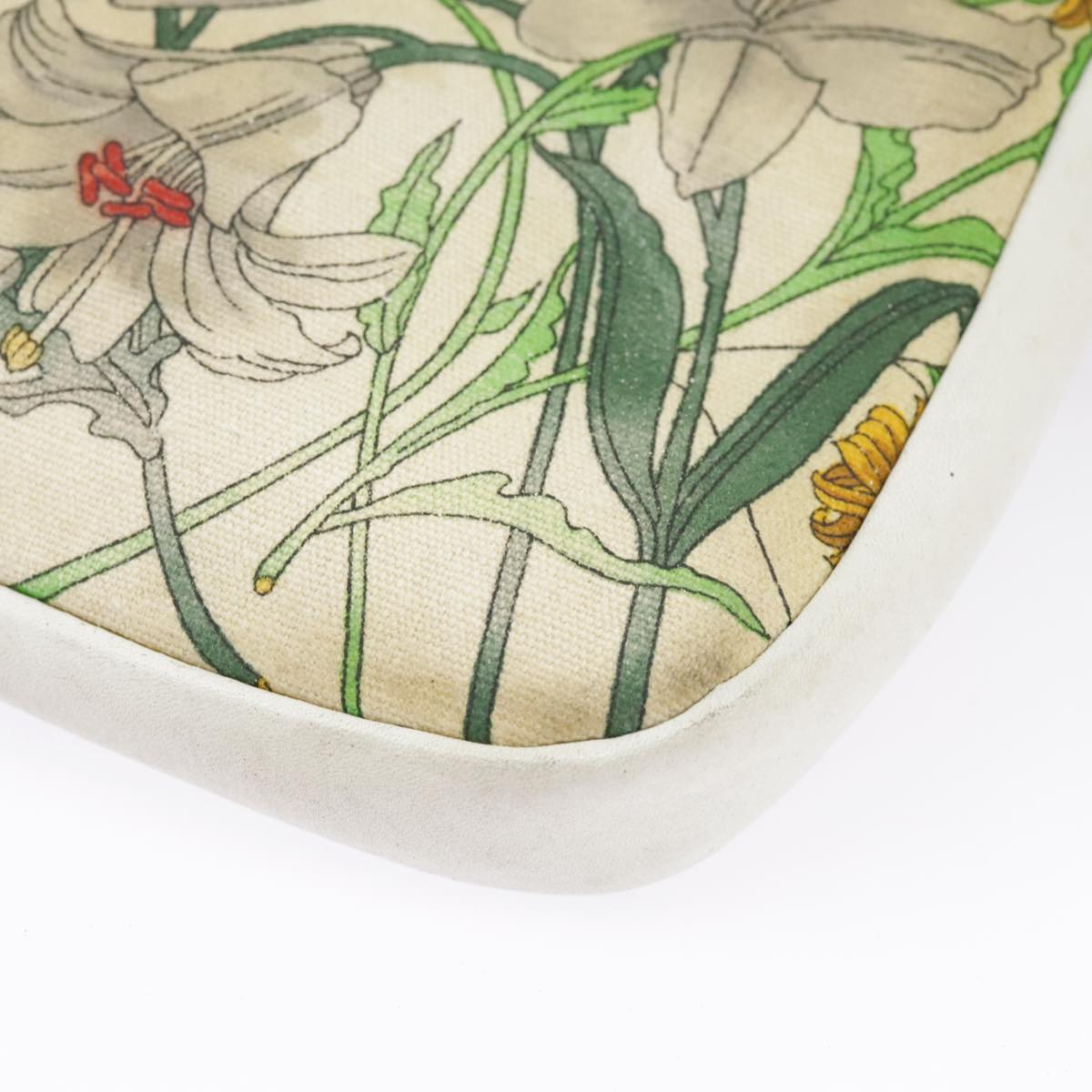 GUCCI Flora Clutch Bag Canvas Multicolor Gold 004 87 0142 bs19633