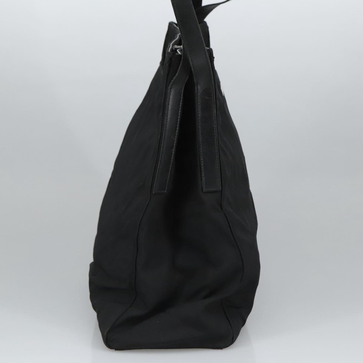 GUCCI Shoulder Bag Canvas Black Silver 002 1043 bs19670
