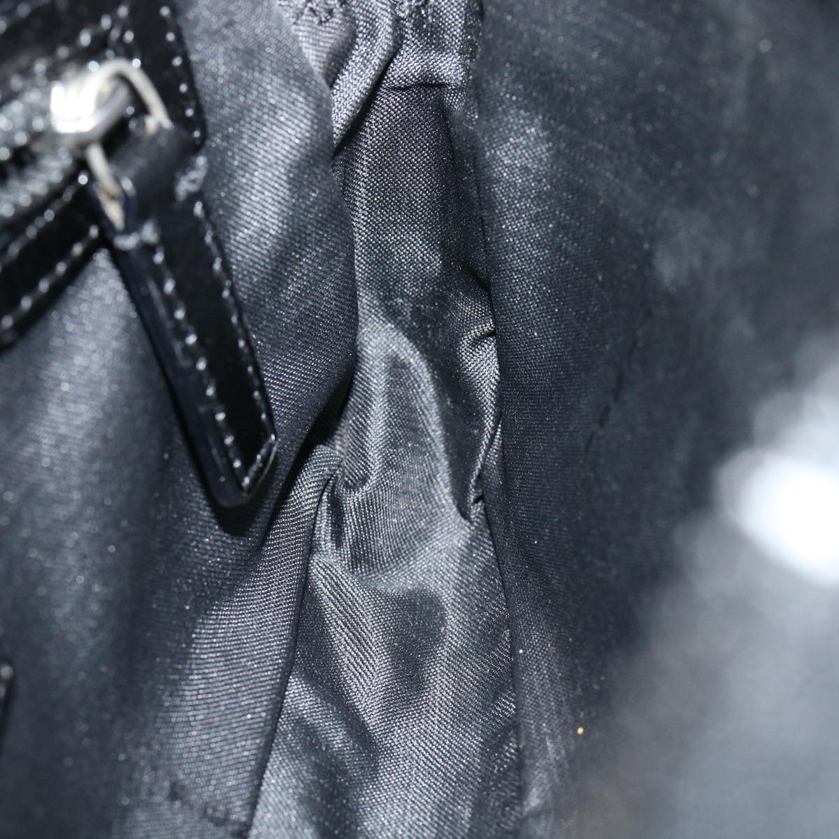 FENDI Shoulder Bag Nylon Black bs1998