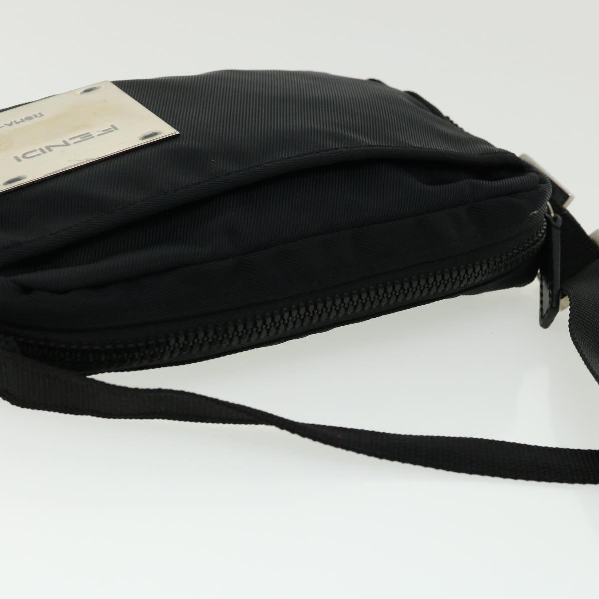FENDI Shoulder Bag Nylon Black bs1998