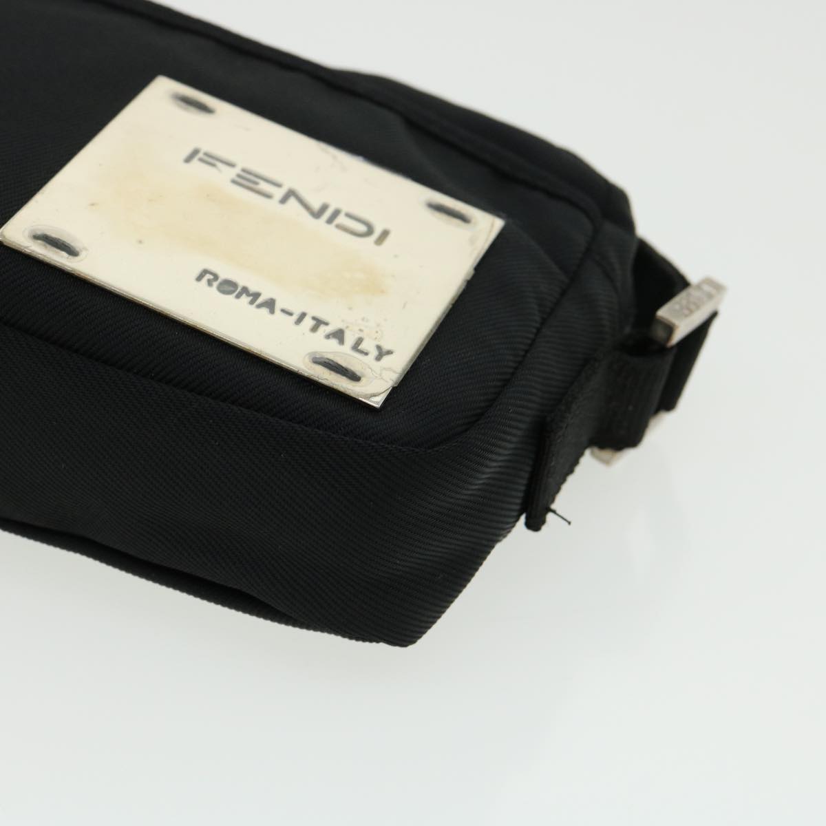 FENDI Shoulder Bag Nylon Black bs1998