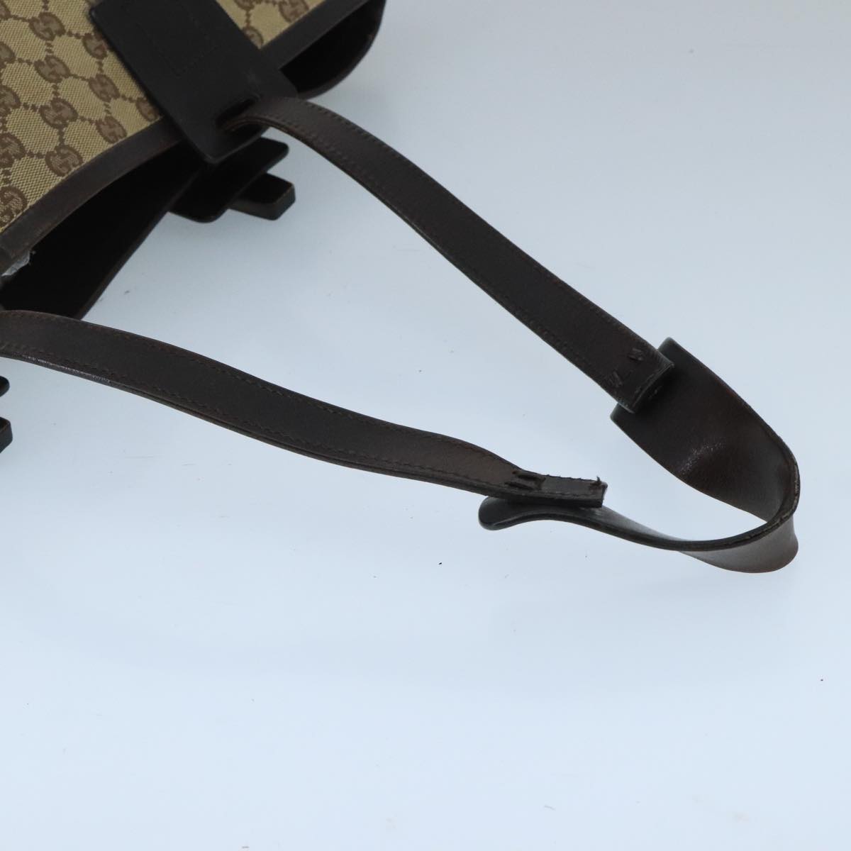 GUCCI GG Canvas Shoulder Bag Beige bs20066