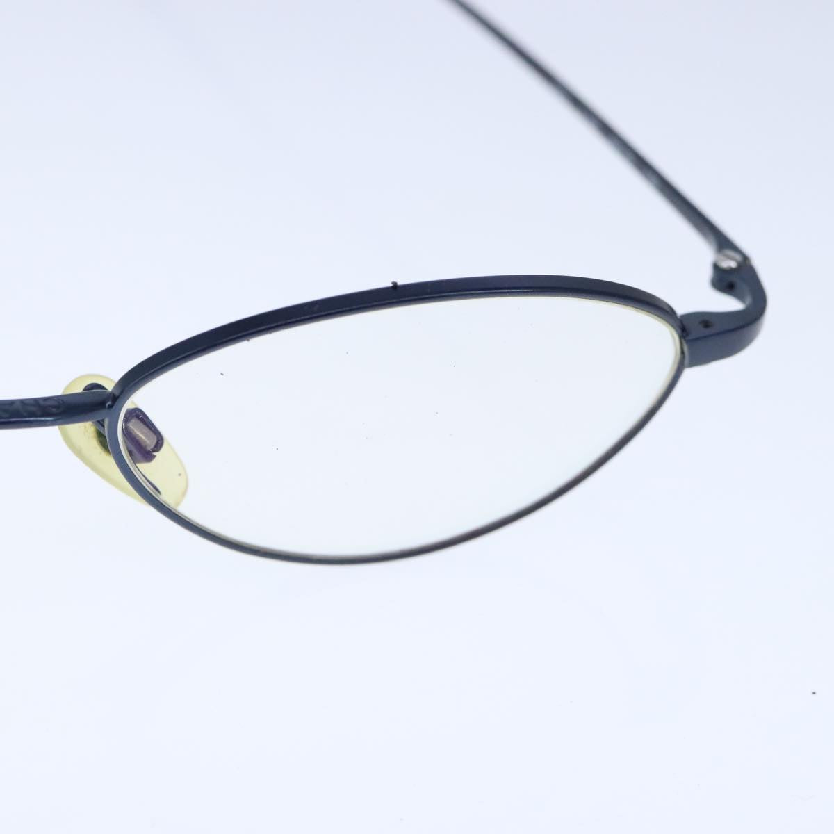 CHANEL Glasses plastic Blue CC bs20521